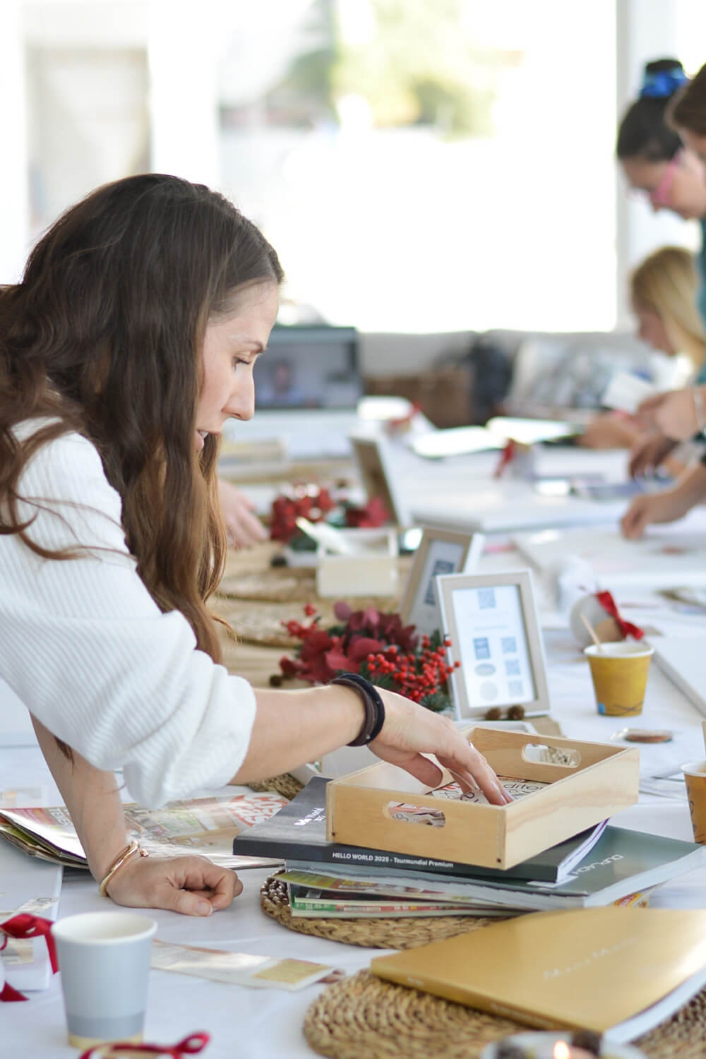 cómo organizar una vision board party